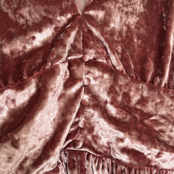 WAYF Velvet Blouse - Picture 7 of 8